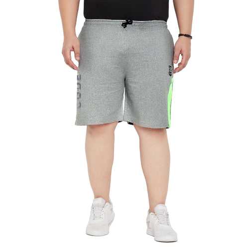 Men Plus Size Aspire Printed Shorts