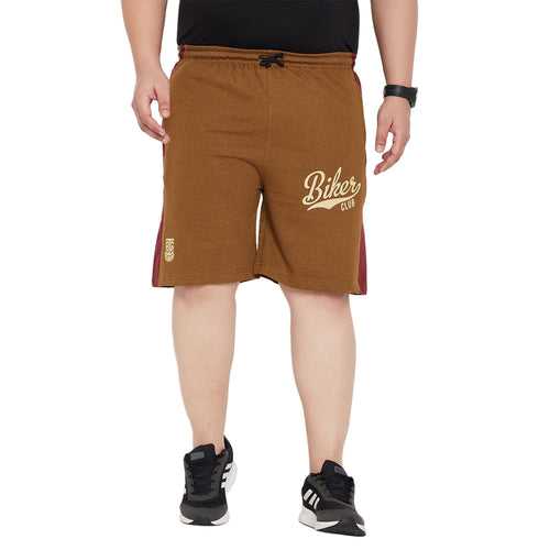 Men Plus Size Figo Printed Shorts