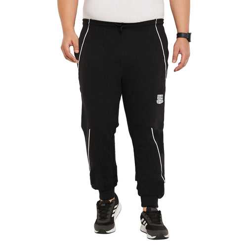 Men Plus Size Kia Solid Trackpant