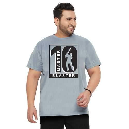 Men Plus Size Pinaka Printed Round Neck Tshirt