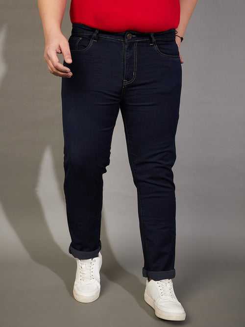 Men Plus Size Ruther Tinted Washed Jeans