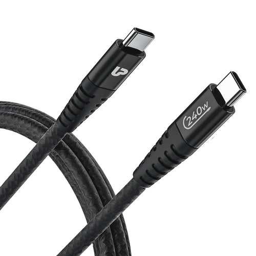 Zoom 240 USB-C to USB-C Power Delivery 3.1 Cable (1.5m) UL1163BLK-0150