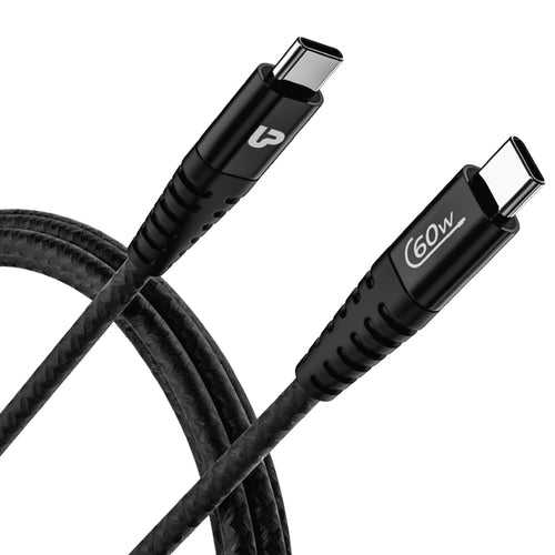 Zoom PD 60 USB-C to USB-C Power Delivery 3.1 Cable UL1162BLK-0150