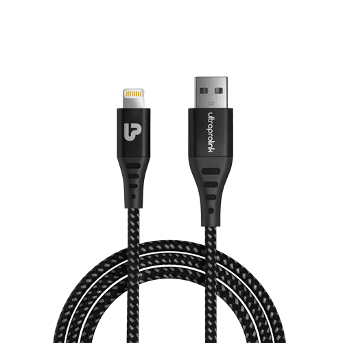 USB Type C Zoom L Lightning Cable UL1068BLK