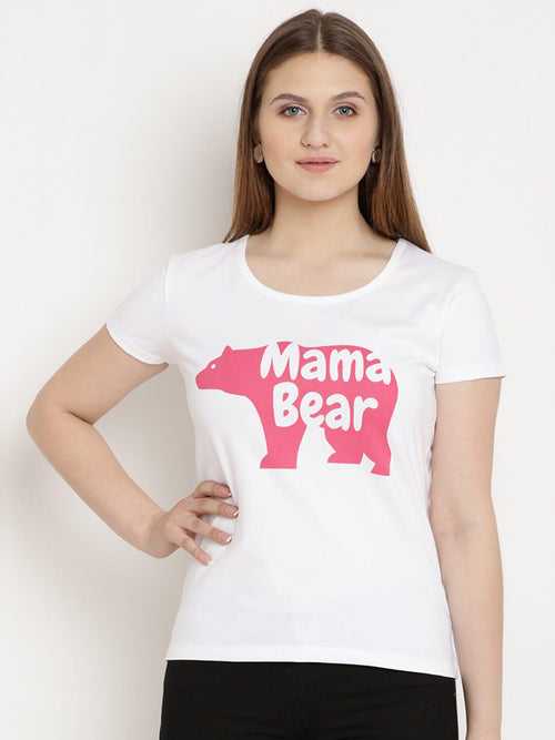 Berrytree Organic Cotton  Women T-shirt Mama Bear