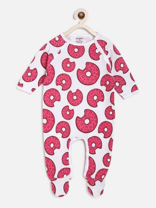 Berrytree Organic Cotton Baby Rompers : Donuts