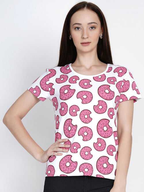Berrytree Organic Cotton  Women T-shirt Donut