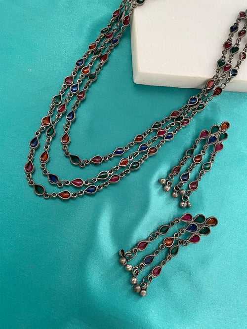 Afghani Necklace & Earring Set