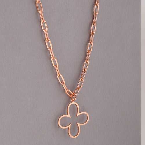 Bud Necklace - Rose Gold