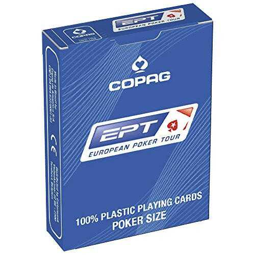 Copag EPT Playing Cards- European Poker Tour, Blue