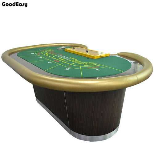 Goldheck Baccarat Table- Casino Quality, Wooden