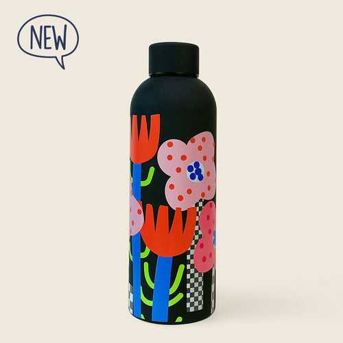 GLUG | Bloom | Kids Water Bottle | Stainless Steel