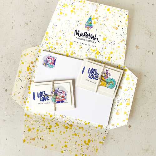 KIT - Celebration : Personalised Stationery Set by Mapayah