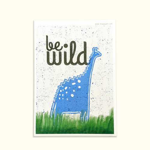 PRINTS - Dreamy Dino : Eco-Friendly Wall Art for Room Decor by MAPAYAH