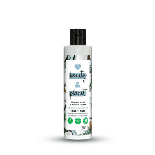 LOVE BEAUTY AND PLANET-COCONUT WATER & MIMOSA FLOWER PARABEN FREE VOLUME AND BOUNTY CONDITIONER - 200ML