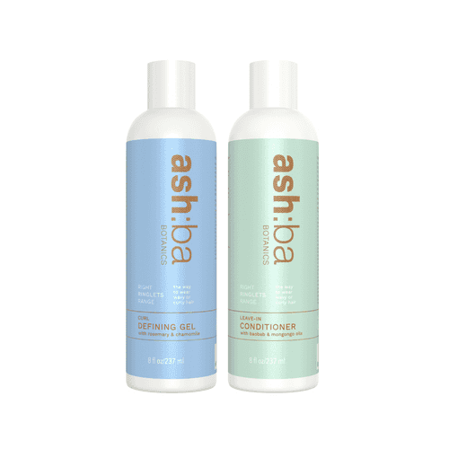 Ashba - Smoothen & Define (Leave in Conditioner & Curl Defining Gel)