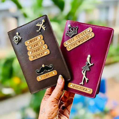 Couple Quotes Passport Cover