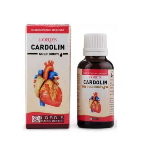 Lords Cardolin Homeopathy Gold Drops. Heart protector