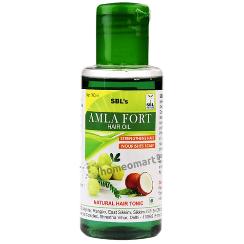 Dandruff and Hair fall treatment oil - SBL Amla Forte
