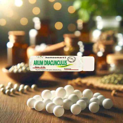 Arum Dracunculus Homeopathy 2 Dram Pills 6C, 30C, 200C, 1M