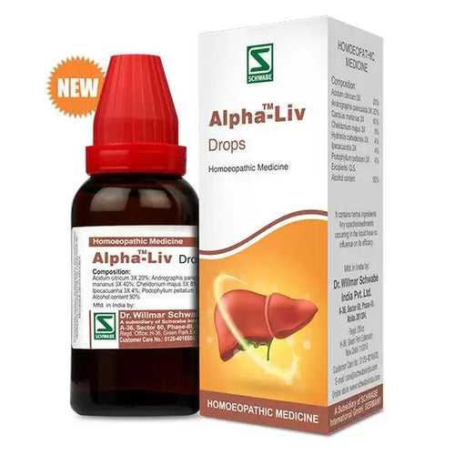 Alpha-Liv-Drops – Homeopathy Liver & Digestive Support Tonic