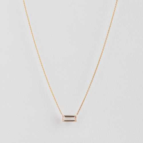 Tourmaline Bar Necklace (Small)