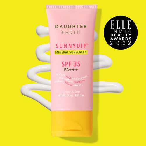 SUNNYDIP Mineral Sunscreen with Vitamin C, SPF 35, PA+++