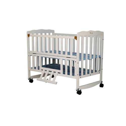Crest Wooden Baby Cot | COD Not Available