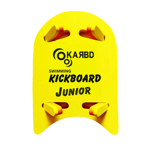 Junior Size Multicolour 4 Cut EVA Swimming Kickboard - For Kids Up to 6 Years