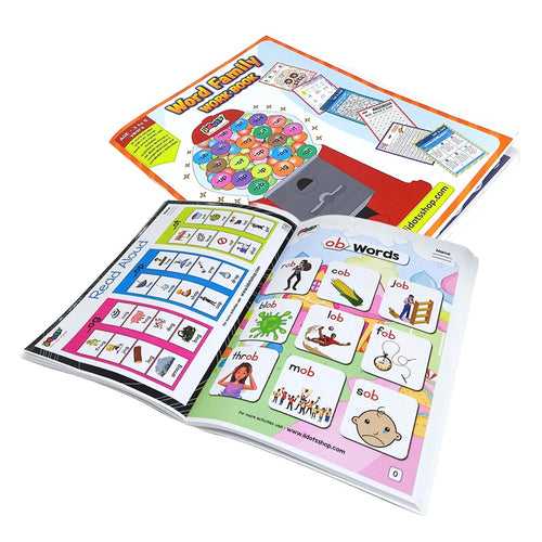 Word Family Book: A Book Featuring 16 Word Families for Kids and Toddlers, Introducing Primary Vocabulary and Encouraging Memorization for Mind Development
