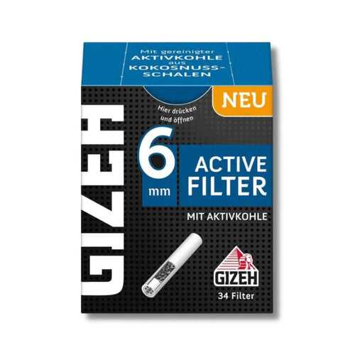 Gizeh Active Charcoal Filter (6MM)