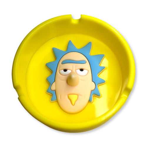 Rickity Rick Silicone Ashtray - Yellow