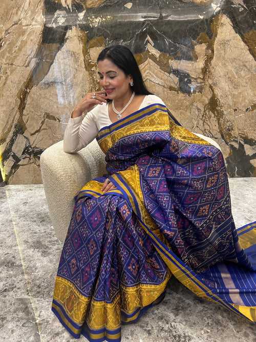 Redefine Tradition with Rajkot Silk Patola Sarees