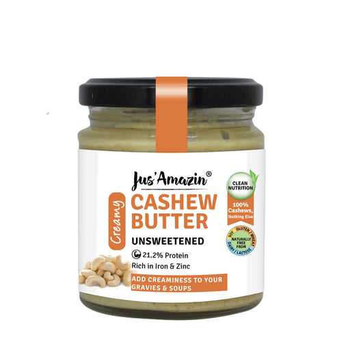 Cashewnut Butter Unsweetened | 100% Sugar-free