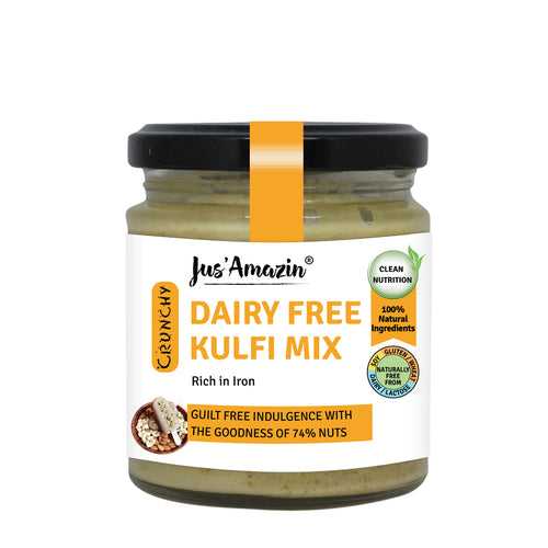 Dairy-Free Kulfi Mix (200g) | Only 5 Ingredients, 100% Natural | 74% Nuts | Zero Additives | Vegan & Dairy Free
