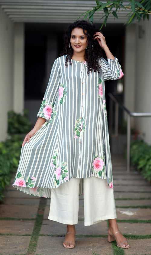 Rosy Rhythm Staple Silk Kurta/ Dress