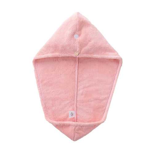 PROLIXR Microfiber Hair Towel Wrap | Quick Drying | Frizz-Free Hair | Super Absorbent | Gentle on Hair and Skin Hair Types | Microfibre Towel (Pink) | Created by Savio John Pereira