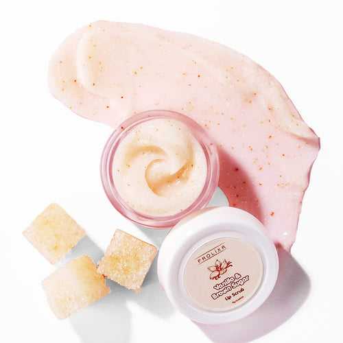 Prolixr Vanilla & Brown Sugar Lip Scrub - Deep Hydration for Dry, Chapped Lips | Brightening and Moisturizing | Exfoliates | Soothes - 15g