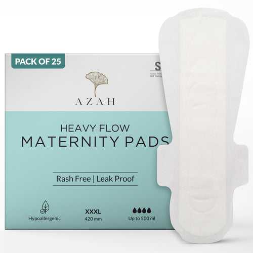 Azah Maternity Pads - Box of 25 - 420 mm XXXL Size