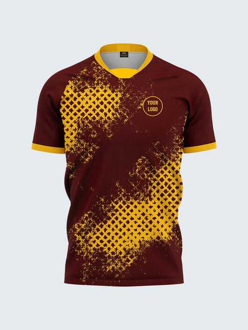 Customise Maroon Rugby Jersey - 2075MN