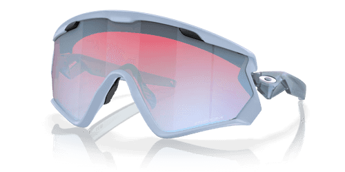 Oakley Wind Jacket 2.0 Prizm Snow Sapphire Lenses, Matte Translucent Stonewash Frame