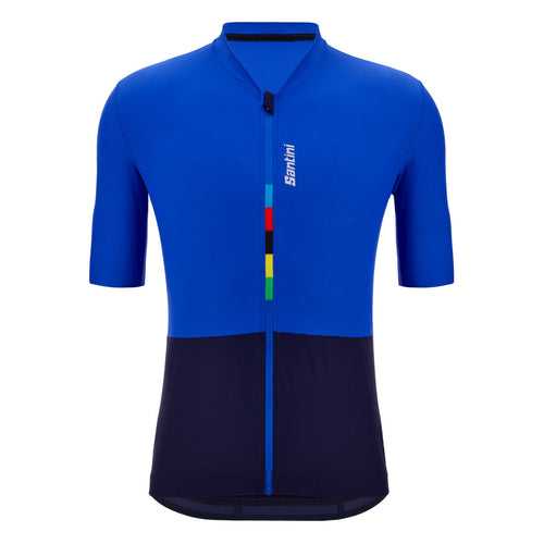 Santini UCI Riga Jersey - Royal Blue