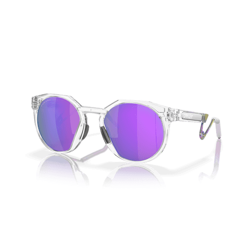 Oakley HSTN Prizm Violet Lenses - Matte Clear Frame