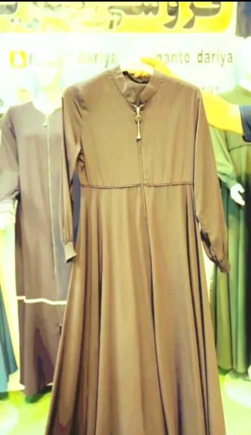 Zipper Abaya Limited Edition Series (Nude)