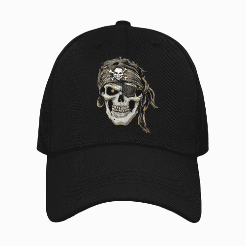 Skull Pirate Cap