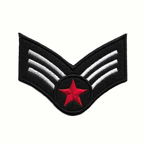 Commando Stripes Patch- 3.5 x 3 inches