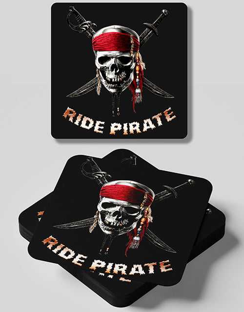 Ride Pirate - 4 Coasters Set
