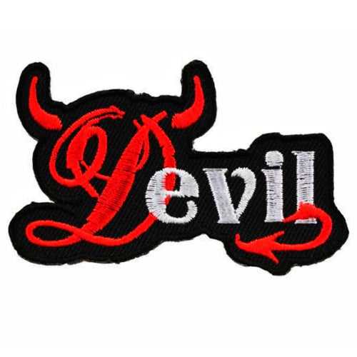 Devil Patch- 4 x 2 inches
