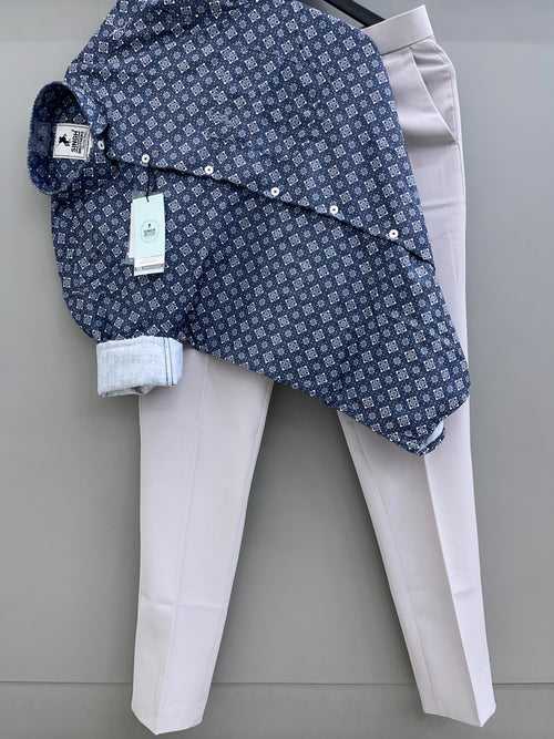 Printed Shirt with Trouser Pant (Combo)