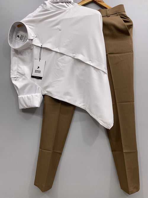 Partywear Shirt With Trouser (Combo)